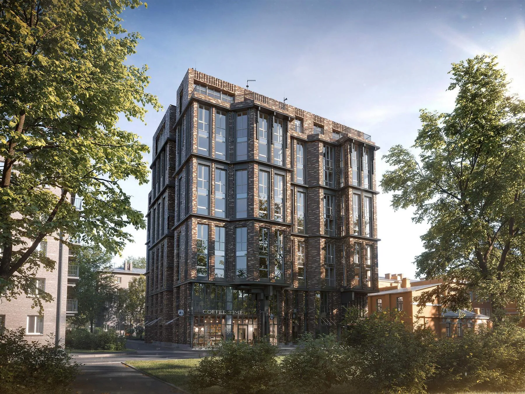 Akzent architectural visualisation project preview